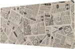 FISURA - XXL hiirematt. M&auml;nguhiirematt. Eriti suur hiirematt libisemiskindla padjaga. Lauamatt 80 x 35 cm. (Ajaleht)