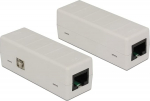 DeLOCK 62619 RJ-45 RJ-45 Hall kaabli liides/adapter 62619, RJ-45, RJ-45, RJ-45, Hall