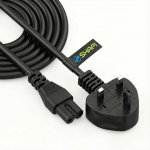 SHAFI&reg; 5M Form 8 toitejuhe - 2-pin IEC-C7 universaalne 3-pin UK pistikupesa toitejuhe - AC v&otilde;rgujuhe &uuml;hilduv PS5 toitejuhe UK Xbox Series X Soundbar LG Sony Samsung TV ja k&otilde;larid - 5