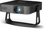 Mini projektor Auto Focus / trapetsikujuline korrektsiooniprojektor 1080P Full HD 29000L WiFi6 Bluetooth 4K toetatud, VOPLLS projektor v&auml;ike kodukino 360&deg; p&ouml;&ouml;ratav projektor mobiiltelefoni jaoks