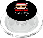 Kajakfahren Weihnachtsmann Weihnachten Urlaub Kajak Kajak Kajak Kajak PopSockets PopGrip f&uuml;r MagSafe