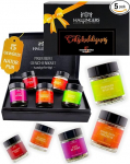 Hallingers Genuss Manufaktur Barbecue Spice Gift Set Apology - 5 Premium Spices for Grilling & BBQ in Elegant Gift Box, Spice Set "Sorry", Kingitusidee meestele, ka j&otilde;uludeks.