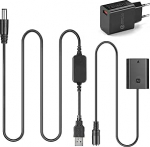 AC-FZ100 Power Bank USB kaabel + NP-FZ100 FZ100 VG-C3EM dummy aku + 5V3A adapter Sony Alpha A9 A7RM3 A7RIII a7iii A7M3 ILCE-9 A6600 jaoks