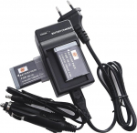 DSTE 2-osaline aku ja 2-kanaliline dual USB kiirlaadija komplekt Canon NB-13L NB13L G5X, G7X, G9X, G7X Mark II, SX720 HS, SX730 HS, SX620 HS, SX740 HS jaoks.