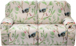 Stretch Recliner Diivan Covers 4/6/8-osa tr&uuml;kitud Recliner Loveseat Covers 1/2/3 Seat Diivan Recliner Diivan Covers Non-Slip Recliner Covers Protector Soft Washable (V&auml;rv: #12, suurus: 2 istekohta (6 t&uuml;kki)