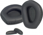 defean asendusk&otilde;rvapadjad, mis &uuml;hilduvad Sennheiser RS 165/175/185/195 HDR k&otilde;rvaklappidega, Premium Faux Leather, must (k&otilde;rvapadjad + peapael)