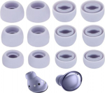 Galaxy Buds Pro SM-R190 k&otilde;rvaklappide k&otilde;rvaklapid sobivad laadimiskohvrisse Pehme silikoonist pestav 3 suurust heli kvaliteet ja m&uuml;raisolatsioon S/M/L (lilla)