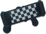 Mobiiltelefonihoidja Mini R50 R52 R53, auto telefonihoidja &uuml;mmarguse &otilde;hu v&auml;ljalaskeava jaoks Mini Cooper One R50 kabriolett R52 R53, k&auml;ed-vabad hoidja nutitelefonile, iPhone'ile (Checker).