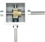 Worm Gear reduktsioonajamid, 6/8 mm v&otilde;lli, 20 hammasratas, 90 kraadise t&auml;isnurga nurga reduktsioonisuhe 1:10 1:20 Stabiilne ja v&auml;ga t&otilde;hus (1 suhe 20,8-8 mm varre)
