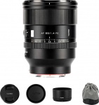 VILTROX 85 mm F1.4 Pro FE Full Format Lens Autofocus Large Aperture Portrait Lens with Hyper-VCM Motor Compatible with Sony E-Mount Cameras a7c, a7RII, a7RIII, a7RIV, a7SIII, a9, FX3, A1, A93, ZVE1