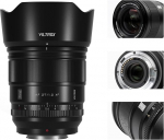VILTROX 27 mm F1.2 XF Pro APS-C autofookusega objektiivid Fuji X kaamera objektiividele Fujifuilm X-T5 X-H2S X-S10 X-T30II X-T20 X-T10 X-T4/-T3/-T2/-PRO3/-M1/-H1 standardkaamera objektiividega &uuml;hilduvad objektiivid.