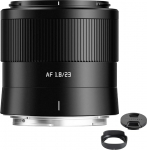 TTArtisan 23 mm F1.8 objektiiv Autofookusobjektiiv APS-C NZ Mount kaameratele ZFC Z50 Z5 Z6 Z6II Z7 Z7II Z9 ja teistele (must)