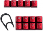HUYUN Cherry MX Key Switch FPS & MOBA Gaming Keycaps Backlit Keycaps Replacement for Corsair Gaming Keyboards (13 klahvi, punane)