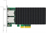 GLOTRENDS ST7368 2-Port 10Gb RJ45 Ethernet Netzwerkkarte mit Intel X550 Controller, PCIE 3.0 X4 Schnittstelle, toetab Windows 11/10/Windows Server/Linux/ESX/VMware ESXi(Unterst&uuml;tzt Nicht Mac OS)