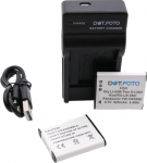 LI-50B, LI-50BA, LI-50BB Premium 925 mAh aku (2 tk) ja LI-50C t&uuml;&uuml;pi USB-laadija Olympus SP 810 800UZ u6010 u6020 u9010 SZ14 SZ16 D755 u1010 SZ30 SZ20 jaoks.