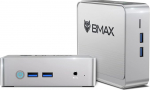BMAX Mini PC Windows 11 Pro B3 8GB DDR4 256GB Jasper Lake N5095 (kuni 2,9 GHz) M.2 SSD Mini lauaarvuti Dual Screen Display HDMI 2.0&times;2/WiFi 5/Gigabit Ethernet