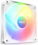 NZXT F120 RGB Core - 120mm RGB ventilaator - 8 individuaalselt juhitavat LED-i - pooll&auml;bipaistvad ventilaatorilabad - h&uuml;drod&uuml;naamiline laager - PWM-juhtimine - CAM tarkvara - valge