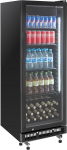 GastroHero Drinks Fridge GKS-230 I 230 L Drinks Fridge with Glass Door and LED I Bottle Fridge Lockable I Beer Fridge 0 to +8 &deg;C