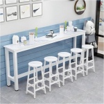 Konsolentische f&uuml;r den Flur, schmal, hinter dem Sofatisch, moderner Stehtisch aus Holz f&uuml;r die Bar zu Hause, Esstisch in Thekenh&ouml;he mit langem, schmalem Design, rechteckiger Konsolen-Sofatis