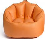 Kreative Freizeit Kleine Wohnung Stoff Faule Sofa, Einzelnes Balkon Schlafzimmer Kleines Sofa Bohnenbeutel Sofa, Faule Sofa -st&uuml;hle orange