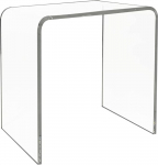 TPZLRN Akr&uuml;&uuml;list l&otilde;pplaud, akr&uuml;&uuml;list k&uuml;ljelaud, elutuba, magamistoa &ouml;&ouml;kapid, konsoollauad esikusse, kaasaegsed lauad kontorisse | 21 "L x 12 "W x 21 "H