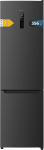 Cecotec Bolero CoolMarket Combi 356 Dark E. Inverter Plus Compressor Fridge Freezer Combination Dark Stainless Steel 200 x 59, 356L, No Frost, Class E, Multiairflow, Fast Cooling
