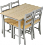 Panana s&ouml;&ouml;gilaud koos 4 tooliga S&ouml;&ouml;gitooli komplekt m&auml;nnipuidust 4 s&ouml;&ouml;gitooli koos s&ouml;&ouml;gilaudadega s&ouml;&ouml;gitoa, k&ouml;&ouml;gi, elutoa s&ouml;&ouml;gitoa komplekti (m&auml;nnipuit + hall)