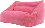 Icon Cecilia Bean Bag Diivan, Bubblegum Pink, kohev n&ouml;&ouml;rkangas, 2-kohaline diivan t&auml;iskasvanutele, hiiglaslik Bean Bag koos t&auml;idisega, mugav tool, Lounge, elutuba, dekoratiivne elutuba