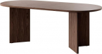 Selsey OVO Wisconsin Walnut Oval Dining Room Table 90 x 204 cm