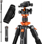 K&F Concept TM2324 Travel Tripod Aluminium