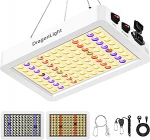 DragonLight BW1000 taimelamp LED Full Spectrum koos UV IR, Double Chips LED kasvulamp koos 3 meetri kaabliga kasvuhoone ja siseruumide taimede k&ouml;&ouml;giviljade ja lillede kasvatamiseks