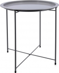 VINTHERA Arcoroc Moa Steel Side Table, 46.80 x 46.80 x 50.20 cm, Iron, Includes Instructions