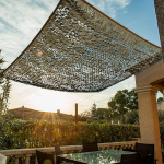 WERKA PRO L&auml;bipaistev varjutusriie Taupe 120 g/m2 3 x 4 m