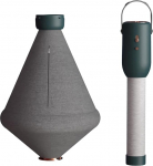 Elektrischer Mini-W&auml;schetrockner, tragbarer Uderwear-Trockner - leise/abnehmbar/Griffdesign, f&uuml;r Reisen/Apartment/Hotel/Schlafsaal,Green