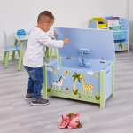 Liberty House Toys Safari Big Toybox, puit, mitmev&auml;rviline, 68x39x49.5 cm