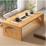 Jaapani p&otilde;randalaud, kokkupandav madal kohvilaud, p&otilde;randalaud v&auml;ikese teelaua istumiseks, altarilaud ujuvale aknale, tatami, teetuba (palkv&auml;rv, 60 x 40 x 31 cm)