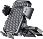 Mobiiltelefoni hoidja auto CD-pesa reguleeritav s&otilde;jaline kaitse 360 &deg; p&ouml;&ouml;ratav navigatsioonitelefoni hoidja auto tarvikutele, universaalne CD auto mobiiltelefoni hoidja iPhone Samsung Xiaomi 4-7 tollile