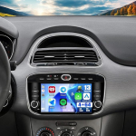 CAMECHO 4G + 64G Android 13 autoraadio Fiat Punto 2012-2015 koos Navi Carplay juhtmevaba Android autoga, Double DIN raadio 7-tollise puuteekraaniga Bluetooth 5.0 FM/RDS SWC 32EQ + HD tagantvaate kaamera