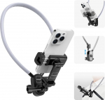 TerchPilet Hands Free POV! Kaelatelefoni hoidik YouTube'i, TikToki ja Vlogimise jaoks, Vlogi kaelakinnitus iPhone'ile, Samsungile, Motorolale ja k&otilde;igile mobiiltelefonidele