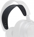 WC -StirnbandZ Arctis Nova - t&auml;iustatud silikoonist peapael Arctis Nova k&otilde;rvaklappidele Wicked Cushions poolt - Parem painduvus, mugavus ja stiil koos sobivate k&otilde;rvapadjadega | Must
