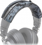 WC BandZ ATH - t&auml;iustatud peapaelakate Audio Technica ATH M50X / M50XBT / M50 / M40X / M40 / M40FS / M30X / M30 / M20X / MSR7 jaoks Wicked Cushions | Black Camo