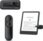 Bakeey RF kaugjuhtimispuldi k&uuml;ljep&ouml;&ouml;rdumine lugemiseks Kindle Ebook Reader, Paperwhite, Page Turner Turner Turner Turner tarvikud iPad Android Tabletid, koomiksite romaanide jaoks Fotograafia Kaamera Kingitus, must