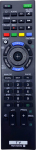 Leankle kaugjuhtimispult RM-ED052 Sony TV KD-55X9005A/65X9005A, KDL-40W905A/42W802A/42W805A/42W807A/42W808A/42W809A/46W905A/47W802A A/A/47W 805A/ 47W807A/ 47W808A/ 47W809A/ 55W802A jaoks.