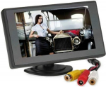 BW 4.3'' v&auml;rviline TFT auto monitor toetab 480 x 272 resolutsiooni + auto tahavaatepeegli s&uuml;steemi monitor, minimonitor auto / auto jaoks