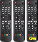 Universal f&uuml;r LG-TV-Fernbedienung, kompatibel mit allen LG Smart TV Modellen (3 tk)