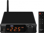 Topping DX3 Pro + Bluetooth 5.0 k&otilde;rvaklappide v&otilde;imendi LDAC audio dekooder DSD512 DAC madala m&uuml;ratasemega v&otilde;imendi koju ja arvutisse, must