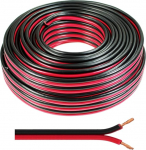 Lautsprecher Kabel 2x4,0 mm&sup2; CCA - Audiokaabel - Punane/must - 25 m - Kaabel