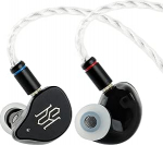 LINSOUL SIMGOT SuperMix 5 1BC+1DD+2BA+1MP In-Ear Monitor, HiFi k&otilde;rvaklapid konduktsiooniga, eemaldatav h&otilde;betatud OCC Litz kaabel, 3,5 mm/4,4 mm pistik, IEM tehnoloogia entusiastidele, audiofiilidele.
