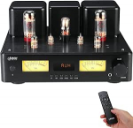 Juson Audio JTA200 300W EL34 toru v&otilde;imendi HiFi High-End klassi AB h&uuml;briid stereov&otilde;imendi koos BT 5.4 ja kaugjuhtimispuldiga Phono Coax AUX Opt PC USB sisendiga K&otilde;rvaklapid Subwooferi v&auml;ljundiga