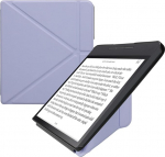 kwmobile Case Compatible with Kobo Forma Case - Faux Leather Case - eReader Protective Case - Cover Lavender